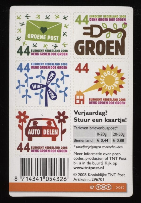 Frankeerzegels Nederland NVPH nr V2551-2558 postfris