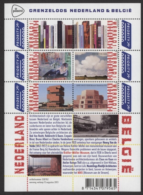 Frankeerzegels Nederland NVPH nr. Vb3089-3094 postfris