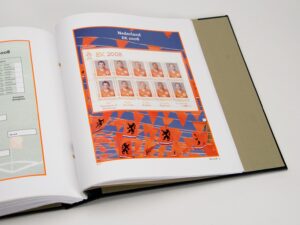 Luxe bladen Nederland EK zegels 08 (5e velletje)