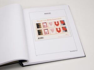 Luxe bladen Nederland Pers. Postzegel PVH Velletjes (per 5)