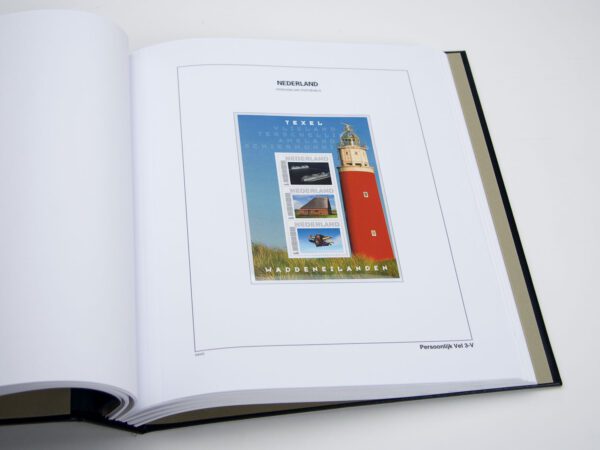 Luxe bladen Nederland Pers. Postzegel PVV Velletjes van 3 (per 5)