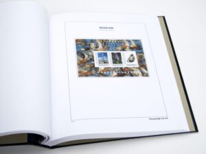 Luxe bladen Nederland Pers. Postzegel PVH Velletjes van 3 (per 5)