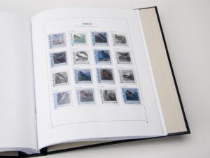 Luxe bladen Nederland Pers. Postzegels Vogels 2012