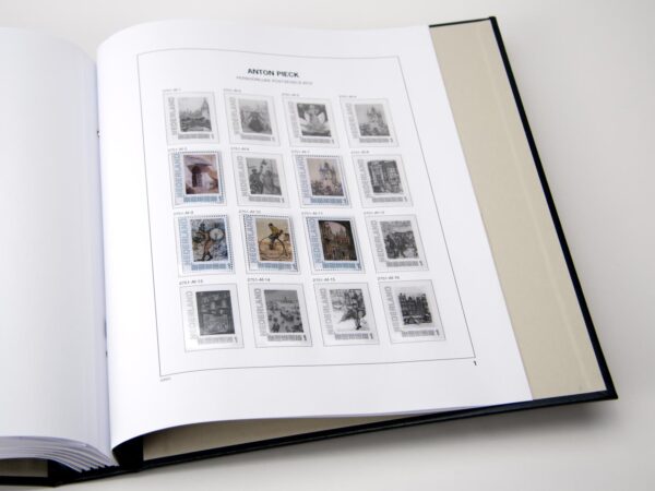 Luxe bladen Nederland Pers. Postzegels Anton Pieck 2012