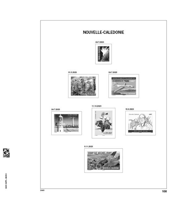 Luxe supplement Nieuw Caledonie 2023
