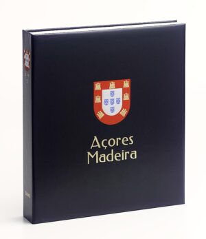 Luxe band postzegelalbum Azoren/Madeira I