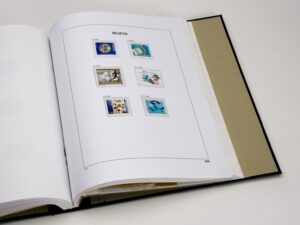 Luxe bladen Zwitserland Dienstzegels