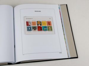 Luxe supplement Nederland Kerstvel 10 zegels (V152a) 2017