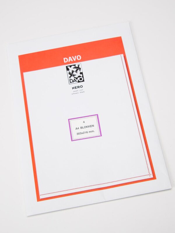 Nero stroken N04 (Blokken A4 formaat) 4 stuks