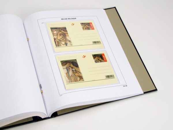 Luxe supplement Belgie briefkaarten 2005