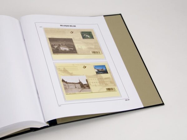 Luxe supplement Belgie briefkaarten 2008