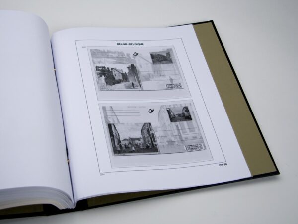 Luxe supplement Belgie briefkaarten 2009