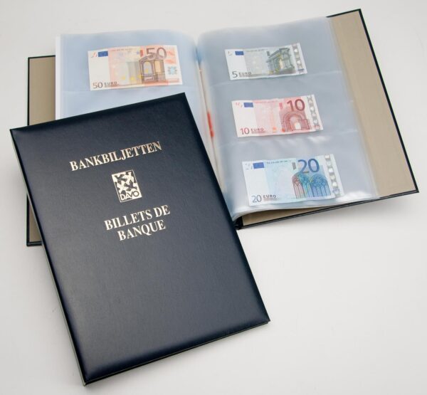Luxe muntalbum bankbiljetten