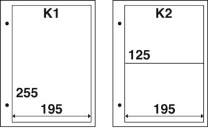 Mappen K1 (per 10)