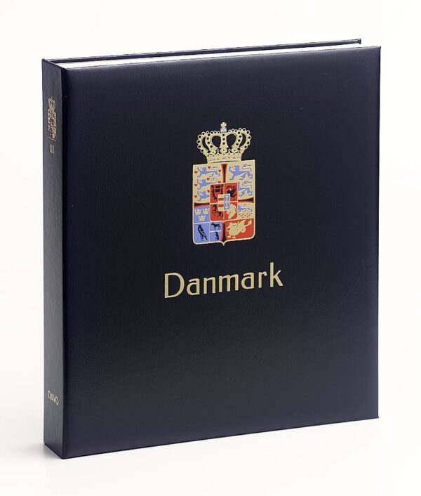 Luxe band postzegelalbum Denemarken (Zonder Nummer)