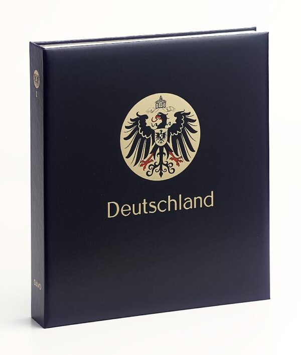 Luxe band postzegelalbum Duitsland Oud I