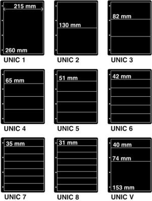 Kosmos insteekbladen UNIC assortiment (per 9)