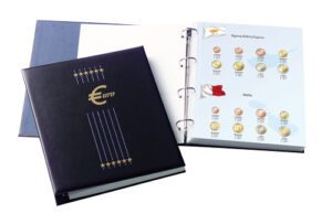 Luxe muntalbum Kosmos Euro met de 8 later deelnemende landen