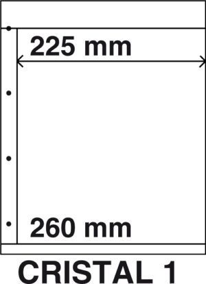 Kosmos insteekbladen Cristal 1 (per 5)