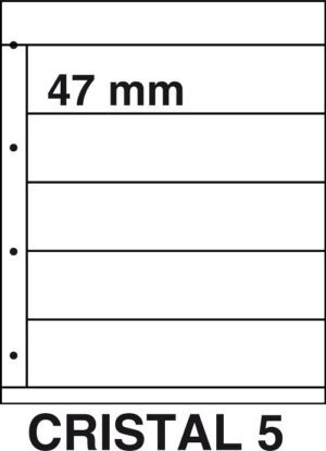Kosmos insteekbladen Cristal 5 (per 5)