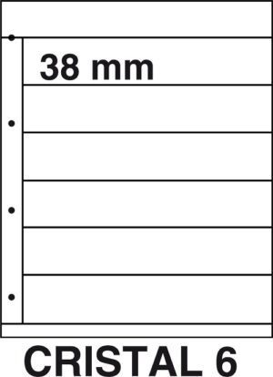 Kosmos insteekbladen Cristal 6 (per 5)