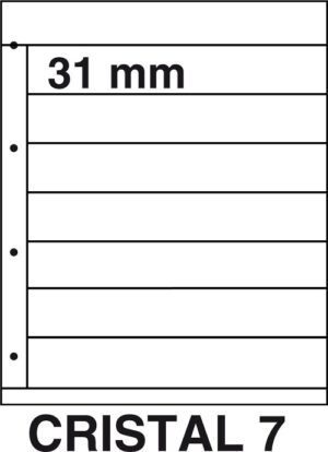 Kosmos insteekbladen Cristal 7 (per 5)