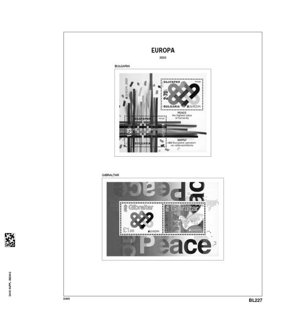 Luxe supplement Europa Blokken 2023