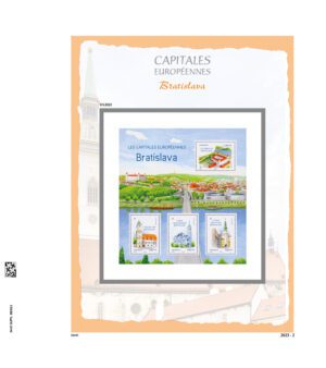 Luxe supplement Frankrijk Capitales Eur. 2023 (Bratislava)