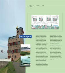 Luxe inhoud postzegelalbum Mooi Nederland (G.V.) II 2017- 2019 (Kleur)