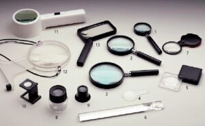 Pocketloupe glas (7), per stuk