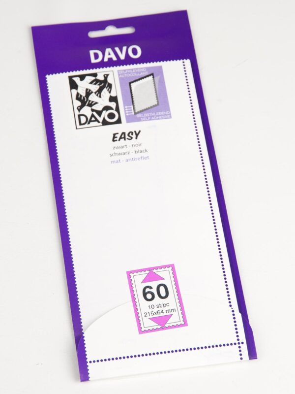 Easy stroken zwart Z60 (215 x 64) 10 stuks