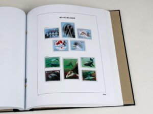Luxe supplement Belgie zegels uit blokken 2017