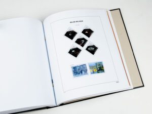 Luxe supplement Belgie zegels uit blokken 2018