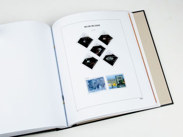 Luxe supplement Belgie zegels uit blokken 2018