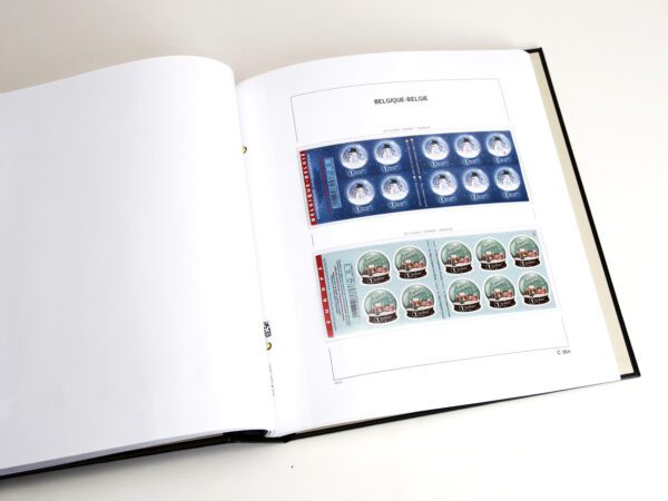 Luxe supplement Belgie postzegelboekjes 2022