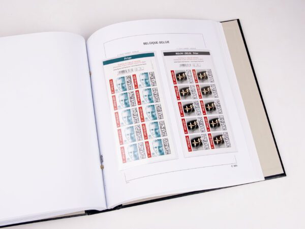 Luxe supplement Belgie postzegelboekjes 2019