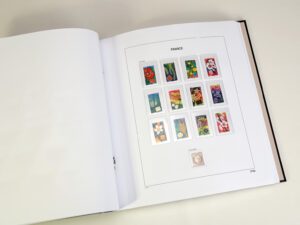 Luxe supplement Frankrijk zegels uit blokken 2022