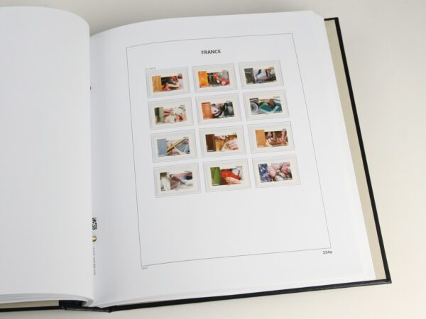 Luxe supplement Frankrijk zegels uit blokken 2015