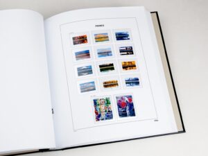 Luxe supplement Frankrijk zegels uit blokken 2017