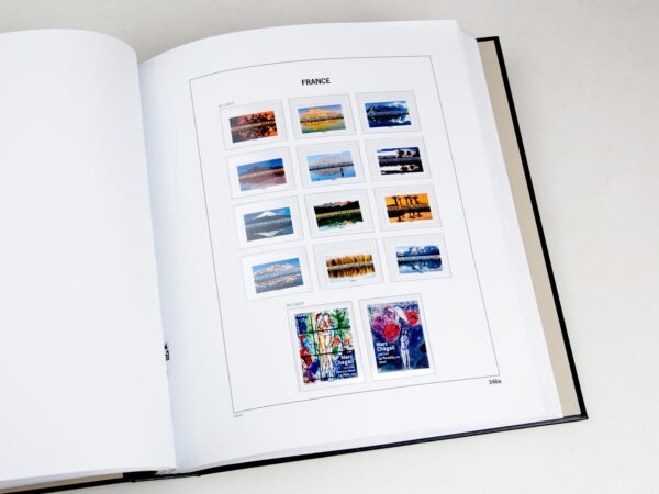 Luxe supplement Frankrijk zegels uit blokken 2017