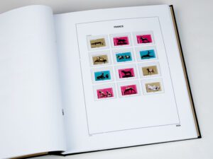 Luxe supplement Frankrijk zegels uit blokken 2018