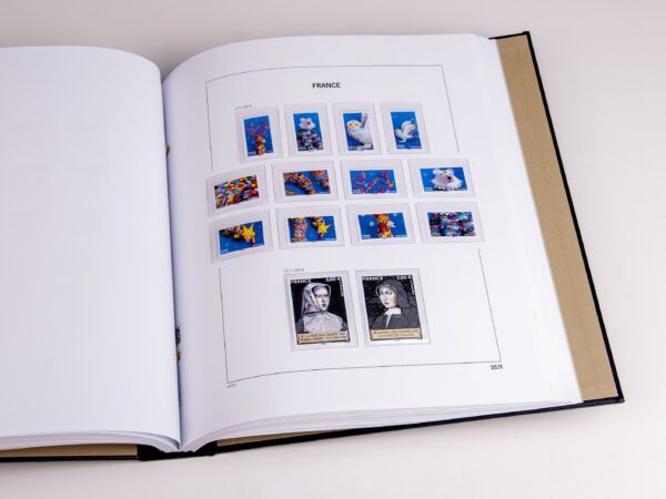 Luxe supplement Frankrijk zegels uit blokken 2019