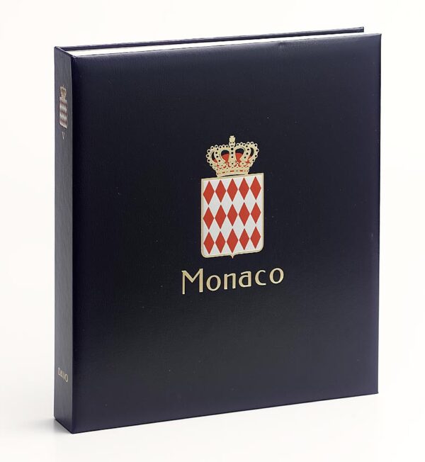Luxe postzegelalbum Monaco III (Albert II) 2024- (in kleur)
