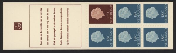 Postzegelboekjes 1964-2007 Nederland NVPH nr. PB 3a