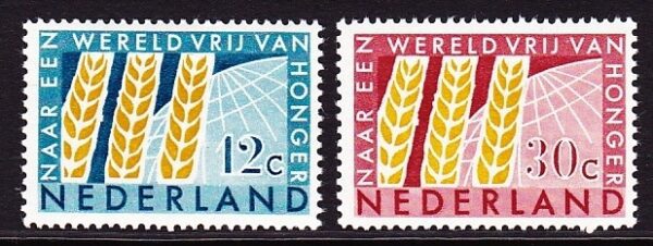Frankeerzegels Nederland NVPH nrs. 784-785 postfris