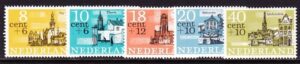Frankeerserie Nederland NVPH nrs. 842-846 postfris