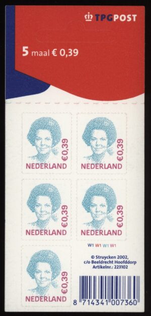 Frankeerzegel Nederland NVPH nr. Va2037 postfris met Vleeming attest