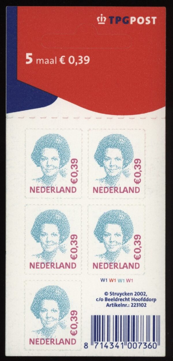 Frankeerzegel Nederland NVPH nr. Va2037 postfris met Vleeming attest
