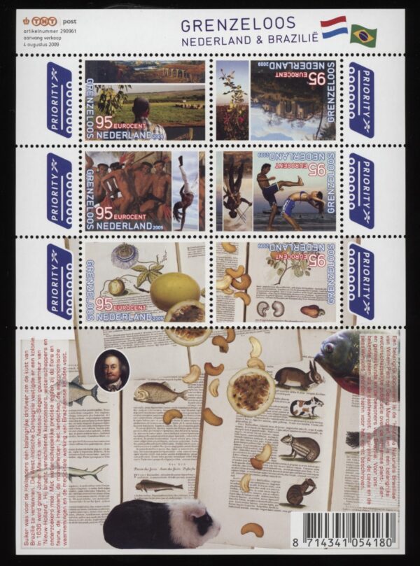 Frankeerzegels Nederland NVPH nr. V2658c-2663c postfris