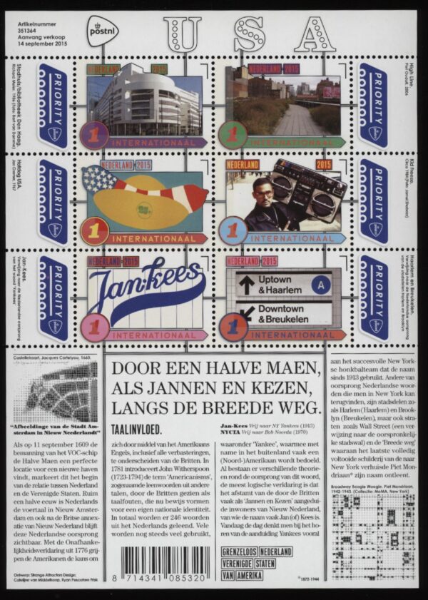 Frankeerzegels Nederland NVPH nr. Vb3325-3330 postfris